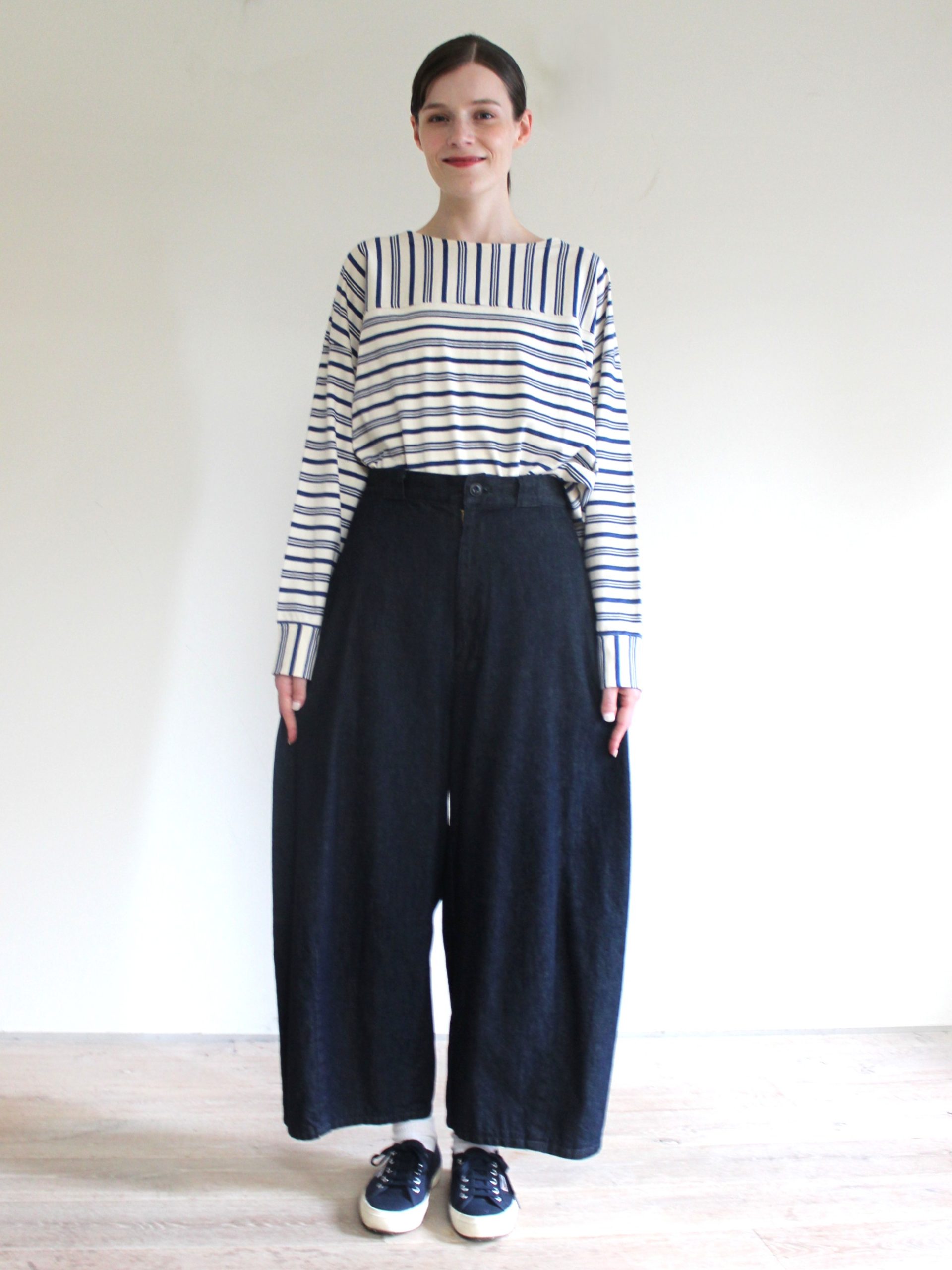 Tulip Pant Indigo Denim 100% Cotton