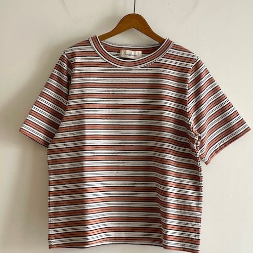 Stripe Jersey T shirt 100% Cotton