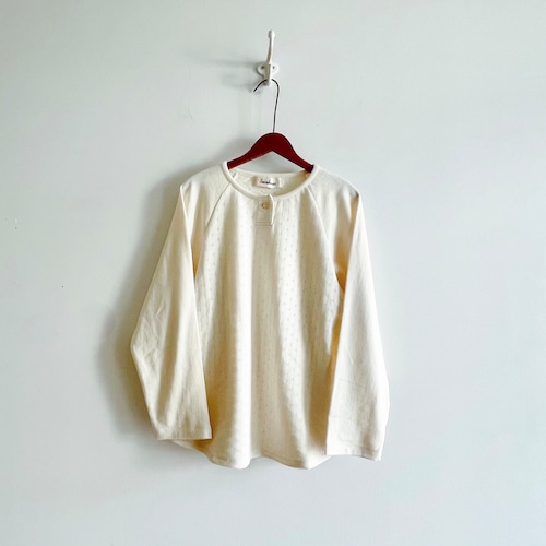 Organic Sweatshirt with buttons