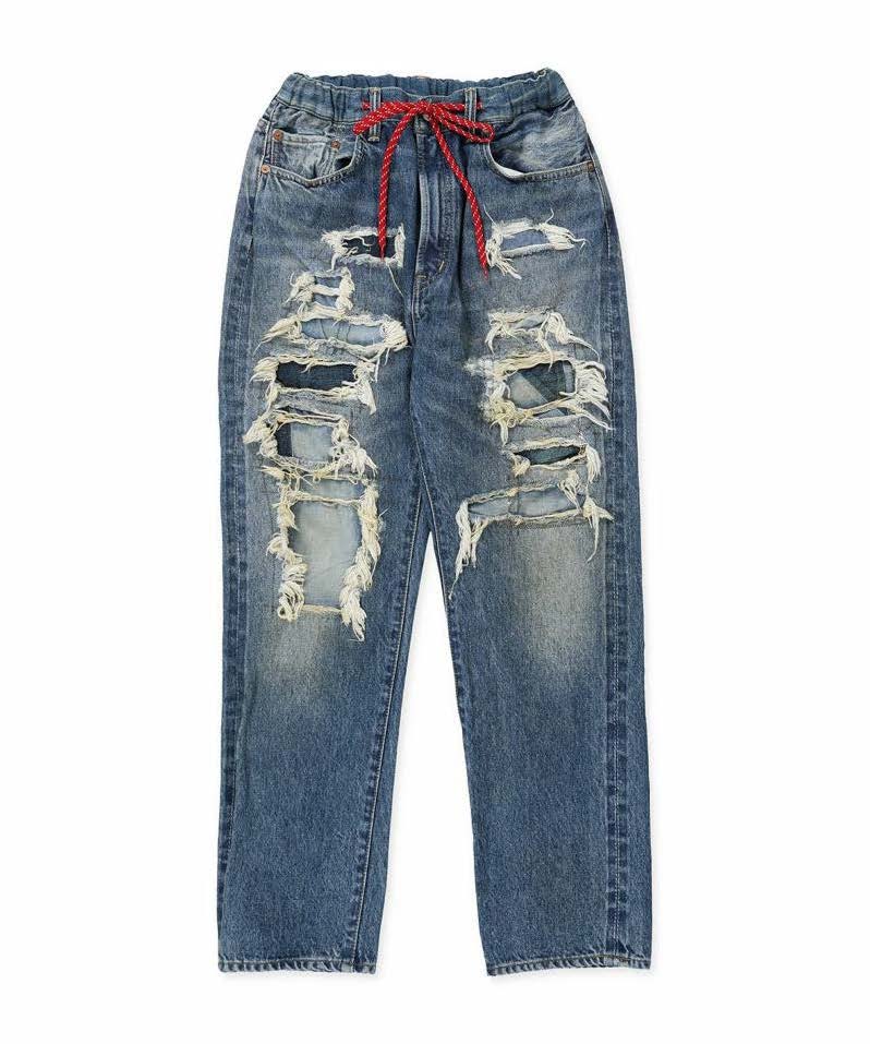 DD 12oz HOME MADE Denim Remake Easy Pants