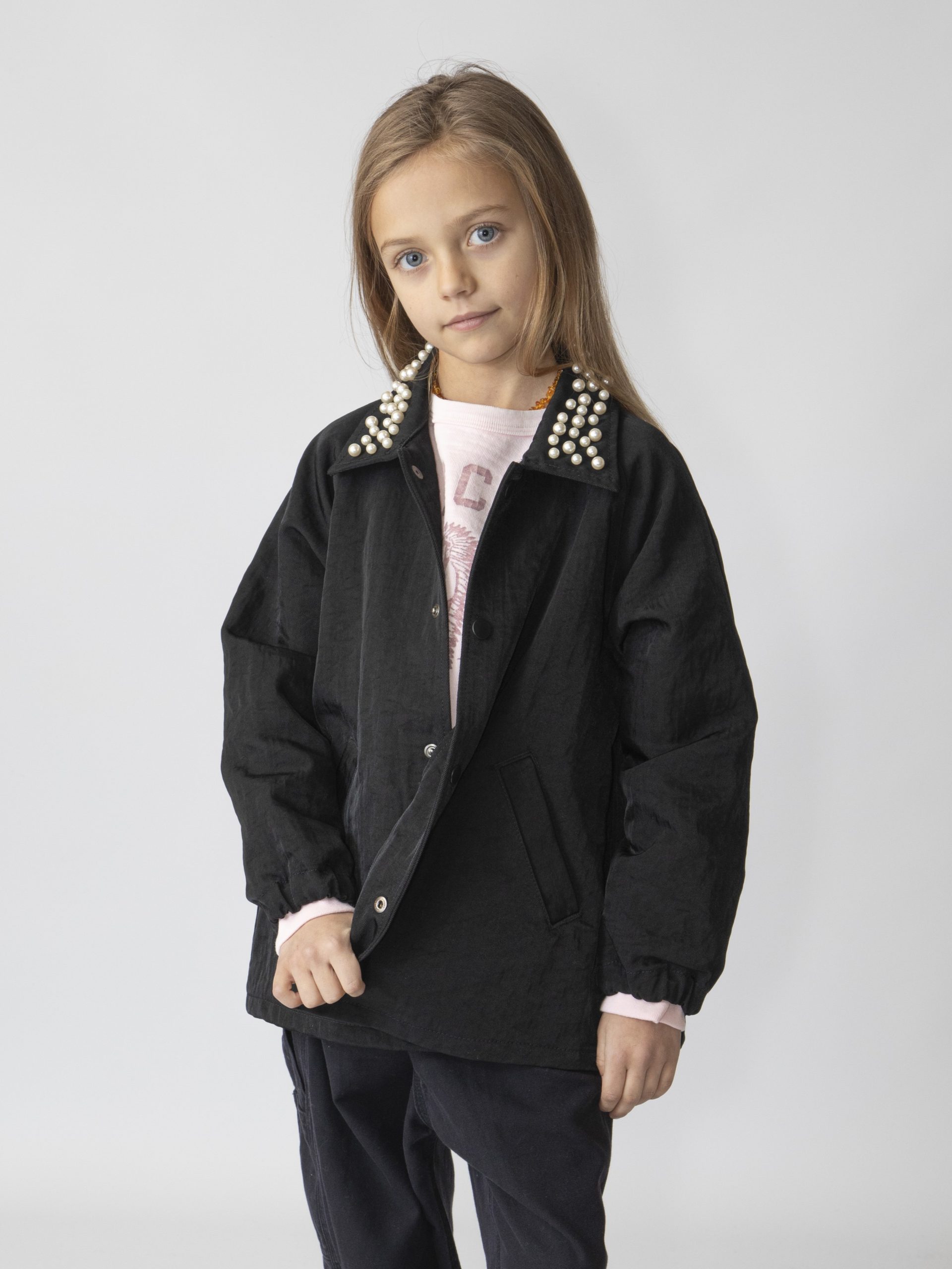 GTH KIDS Parl-colored Coach Jacket