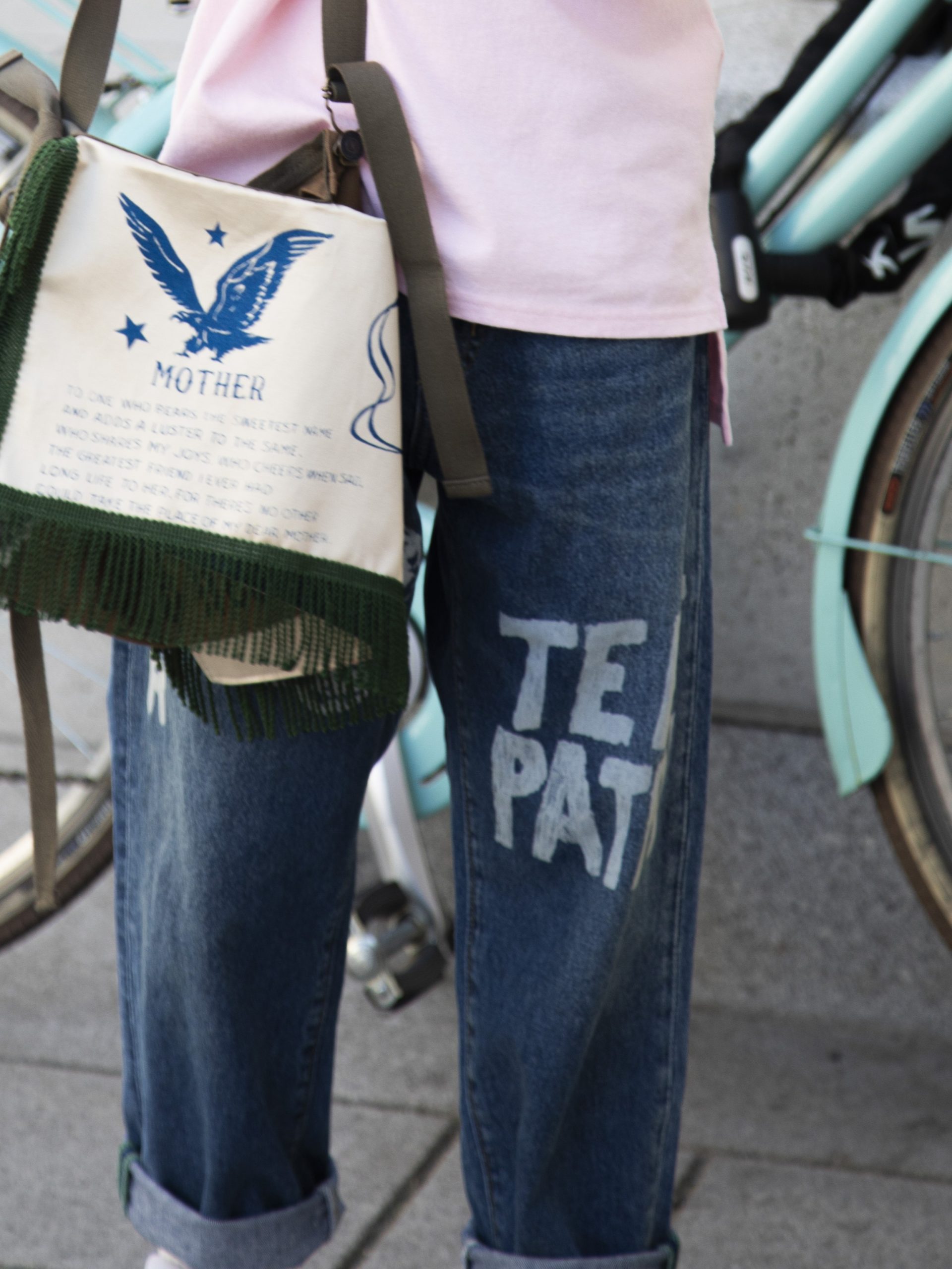 GTH KIDS Denim Art Pants