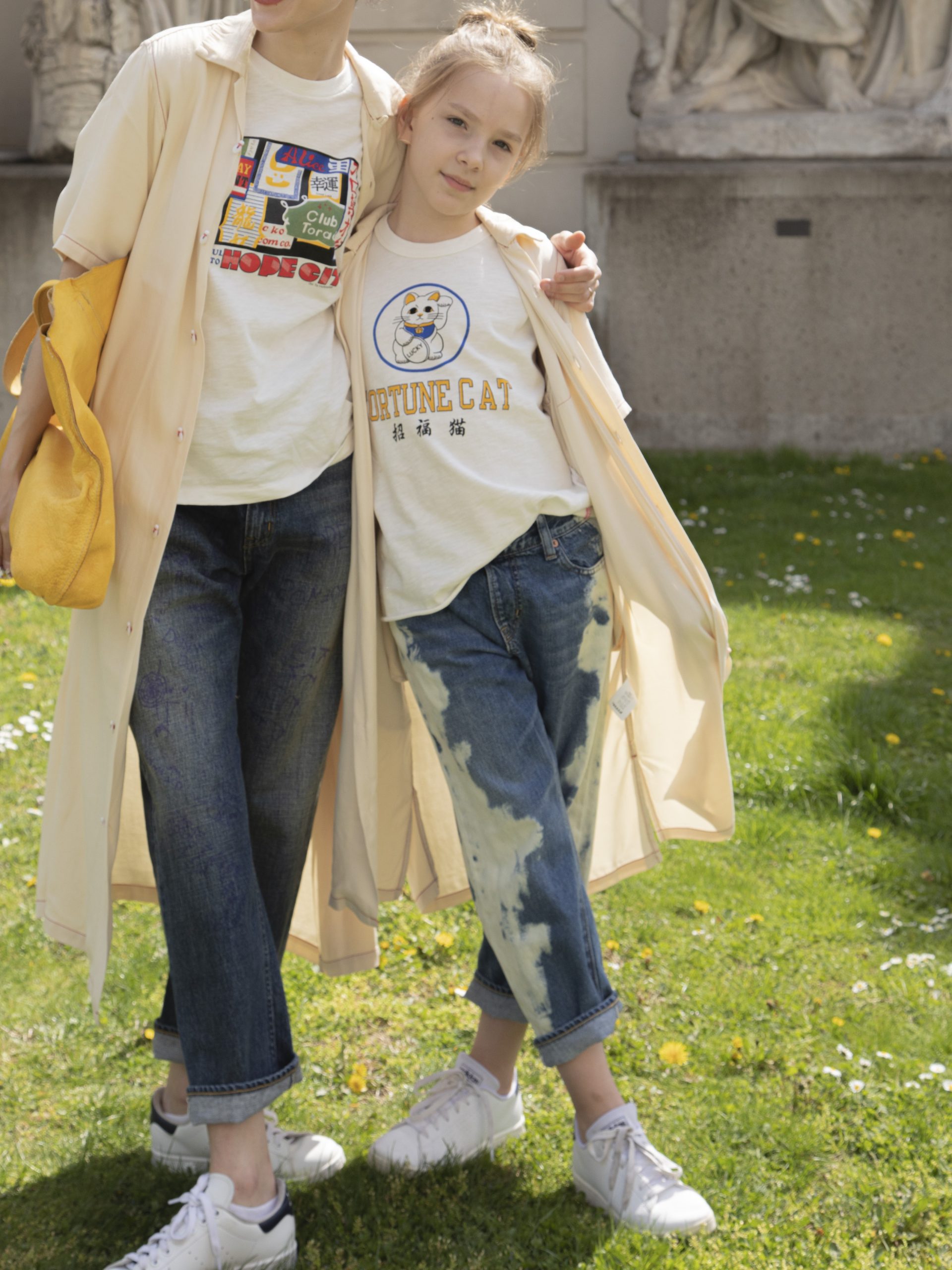 GTH KIDS Denim Wide Easy Pants