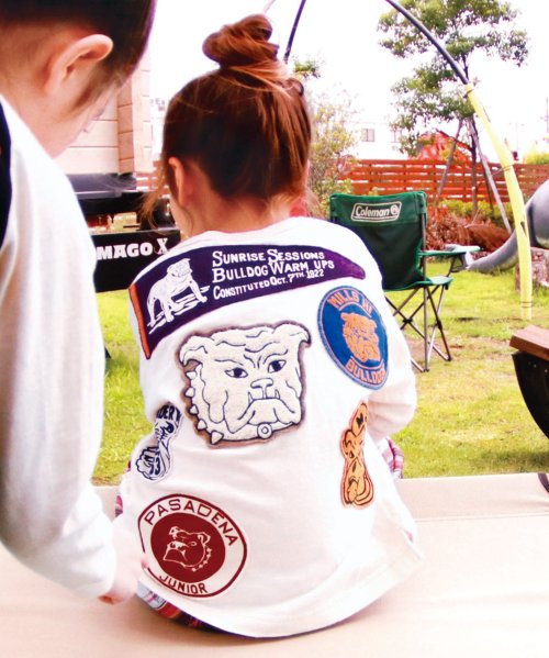 DD KIDS Jersey patch T-shirt