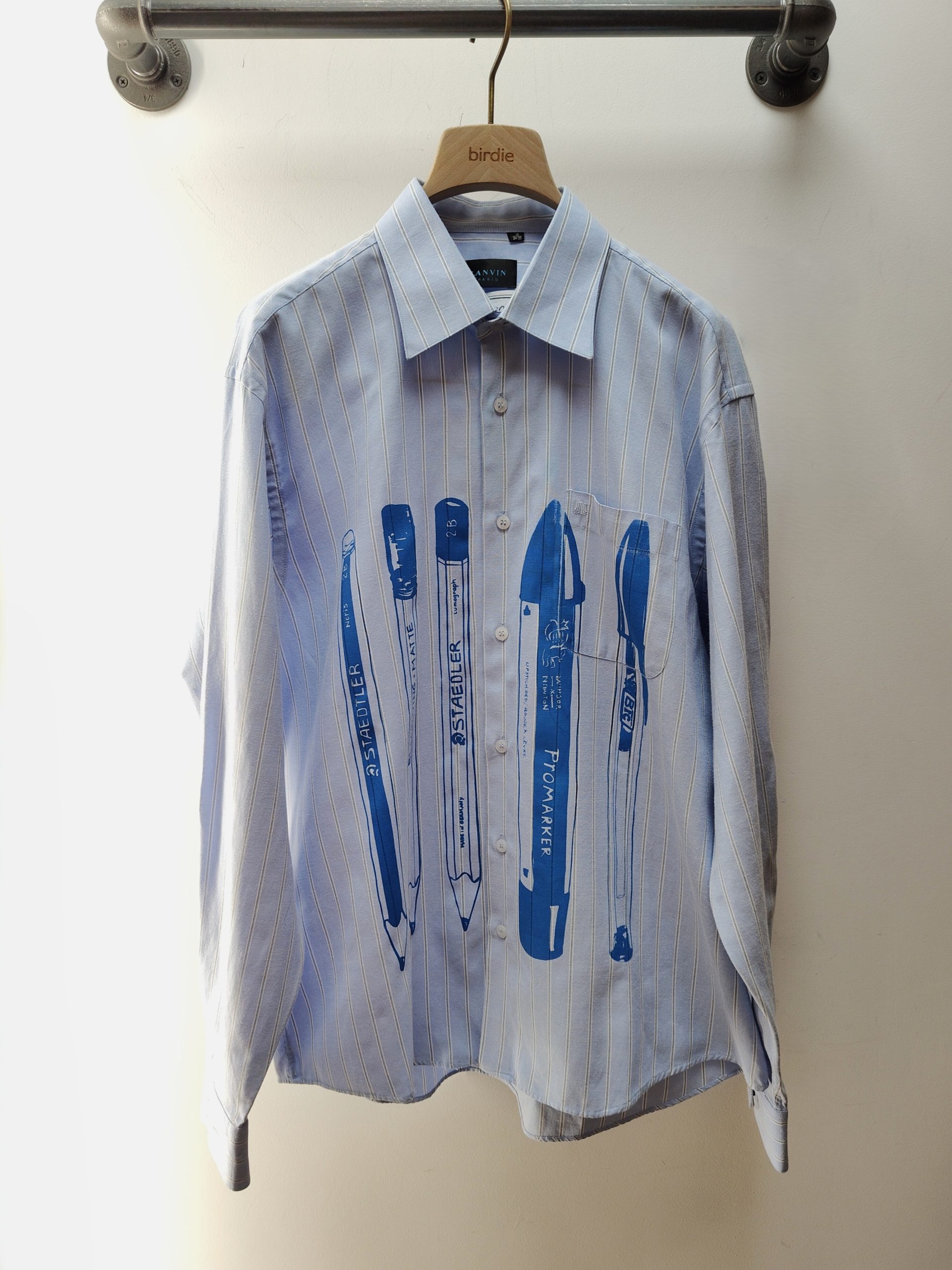 En Vrac Paris Striped Pens Shirt