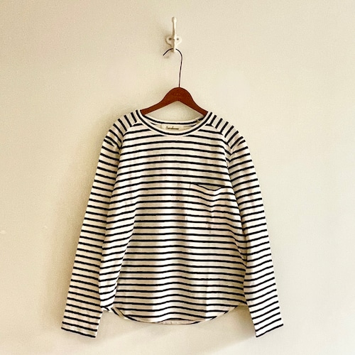Sarahwear Foggy Stripe Pocket T-Shirt