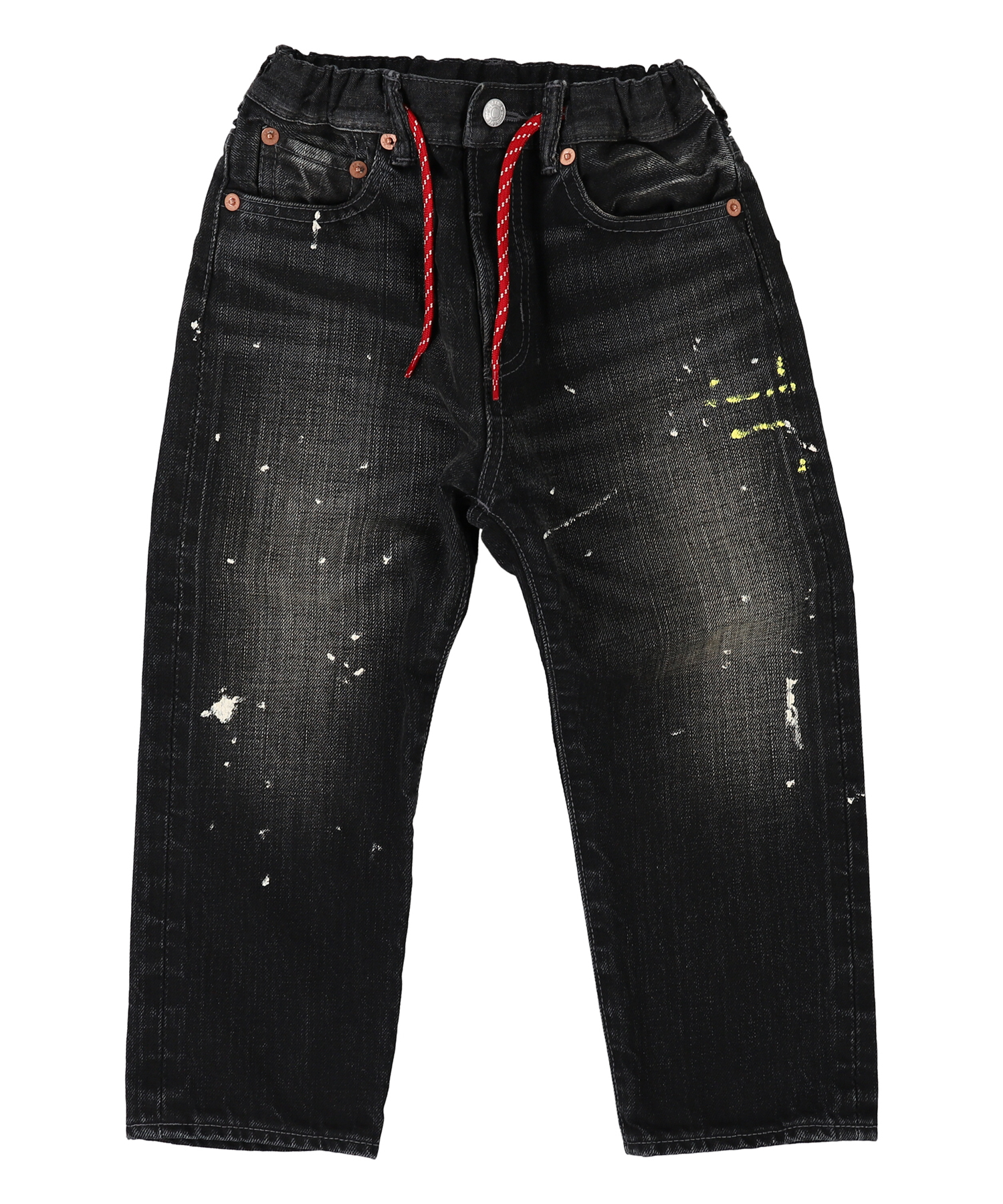 DD Kids Black Denim Easy Pants