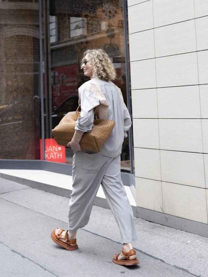 GTH Raw Silk Pants