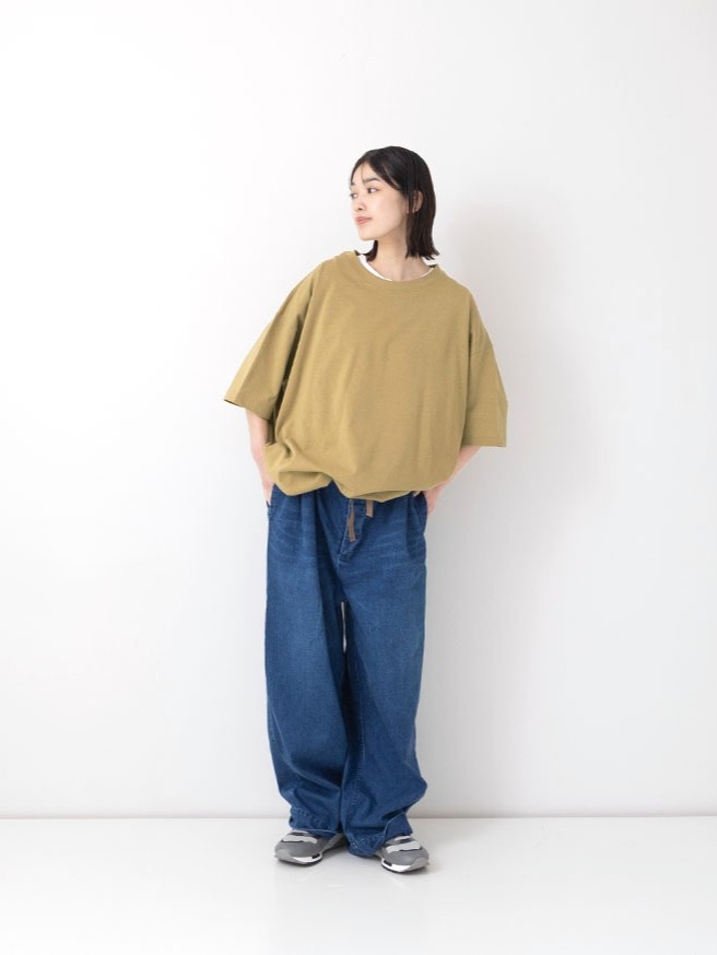 Shirring Tee Pullover