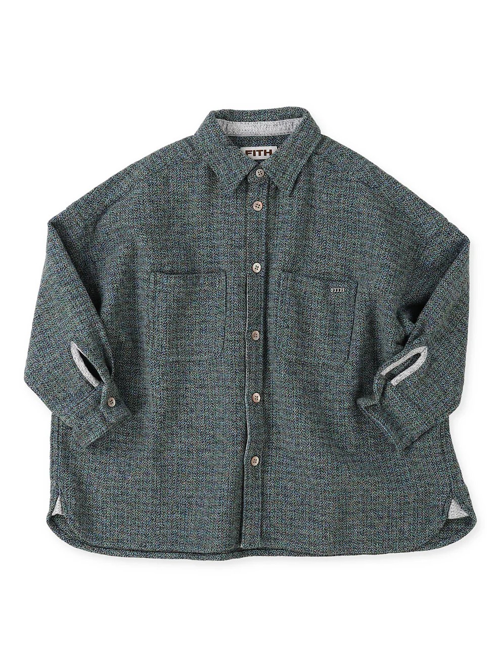 Tweed Cotton Melange Shirt