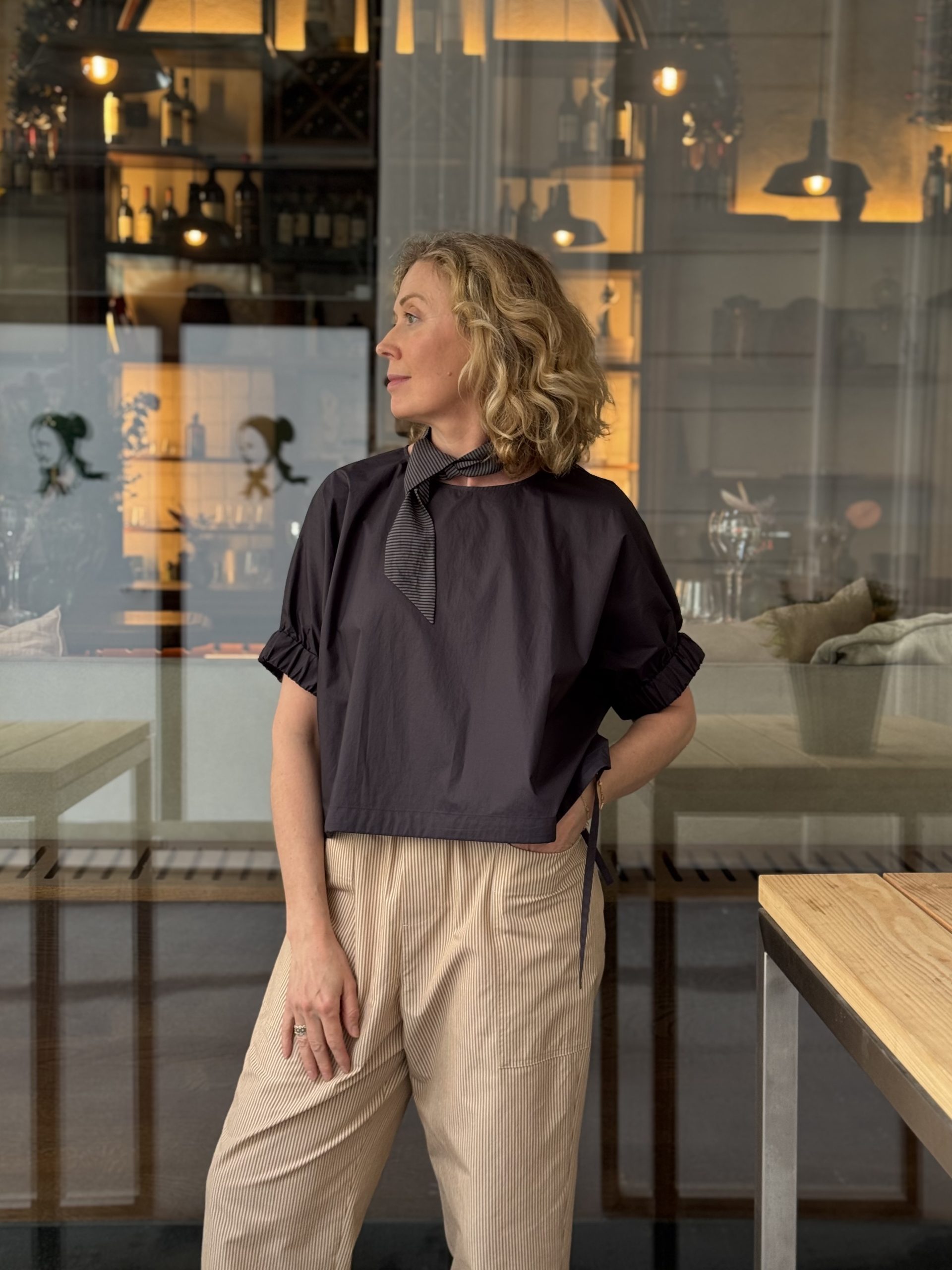 LEMON-POPLIN Blouse