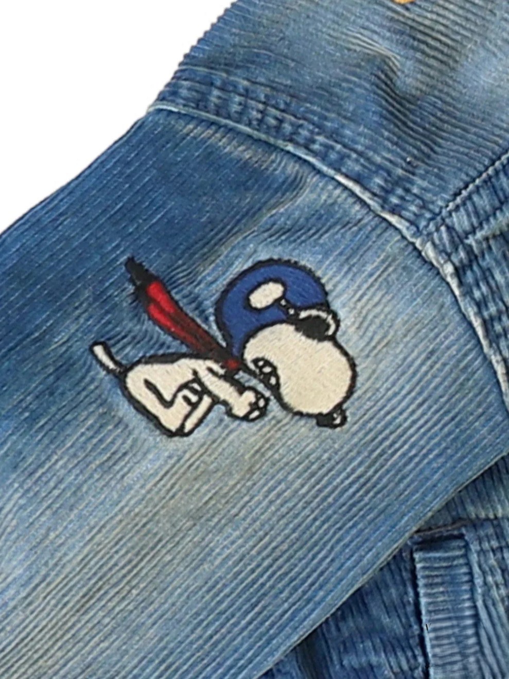 DD Kids Indigo Corduroy SNOOPY Jacket