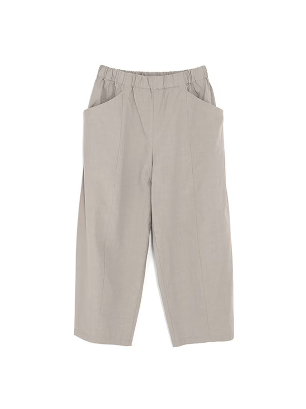 Evam Eva Cotton Cropped Pants