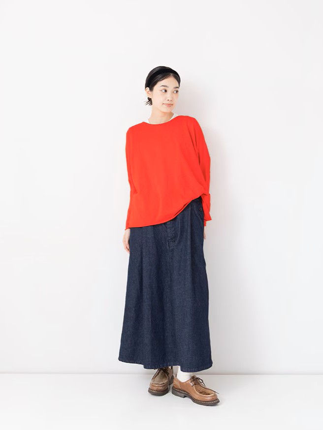 Veritecoeur Cotton-Silk-Cashmere T-Line Pullover