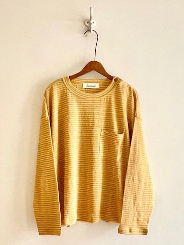 Linen Stripe Jersey Tee