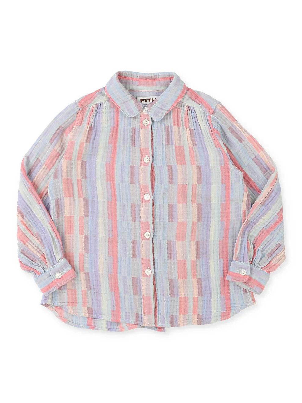 Striped Double Cloth Blouse