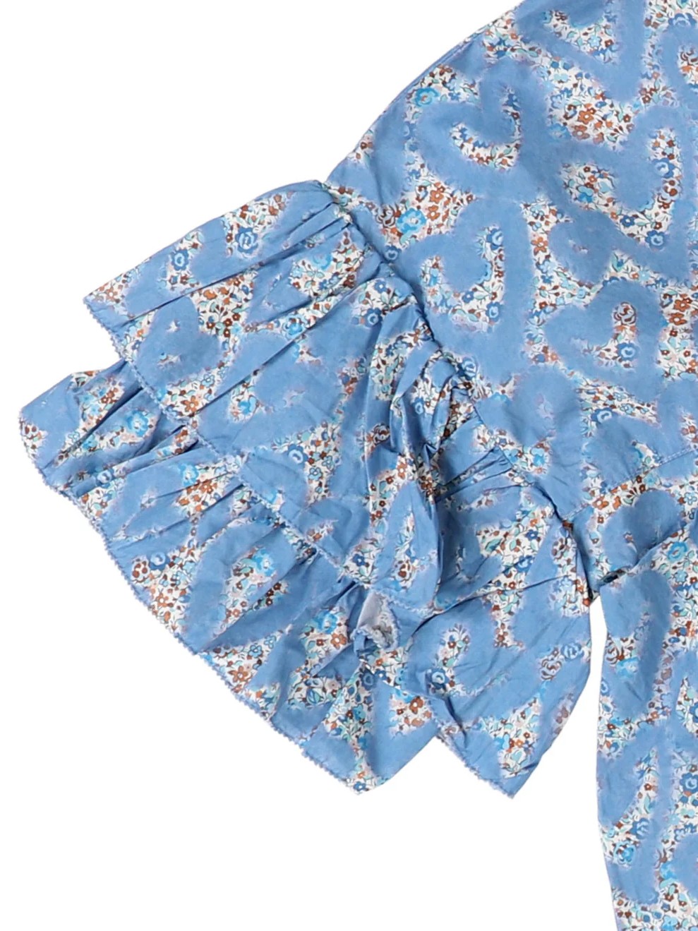 LIBERTY Ruffled Pullover