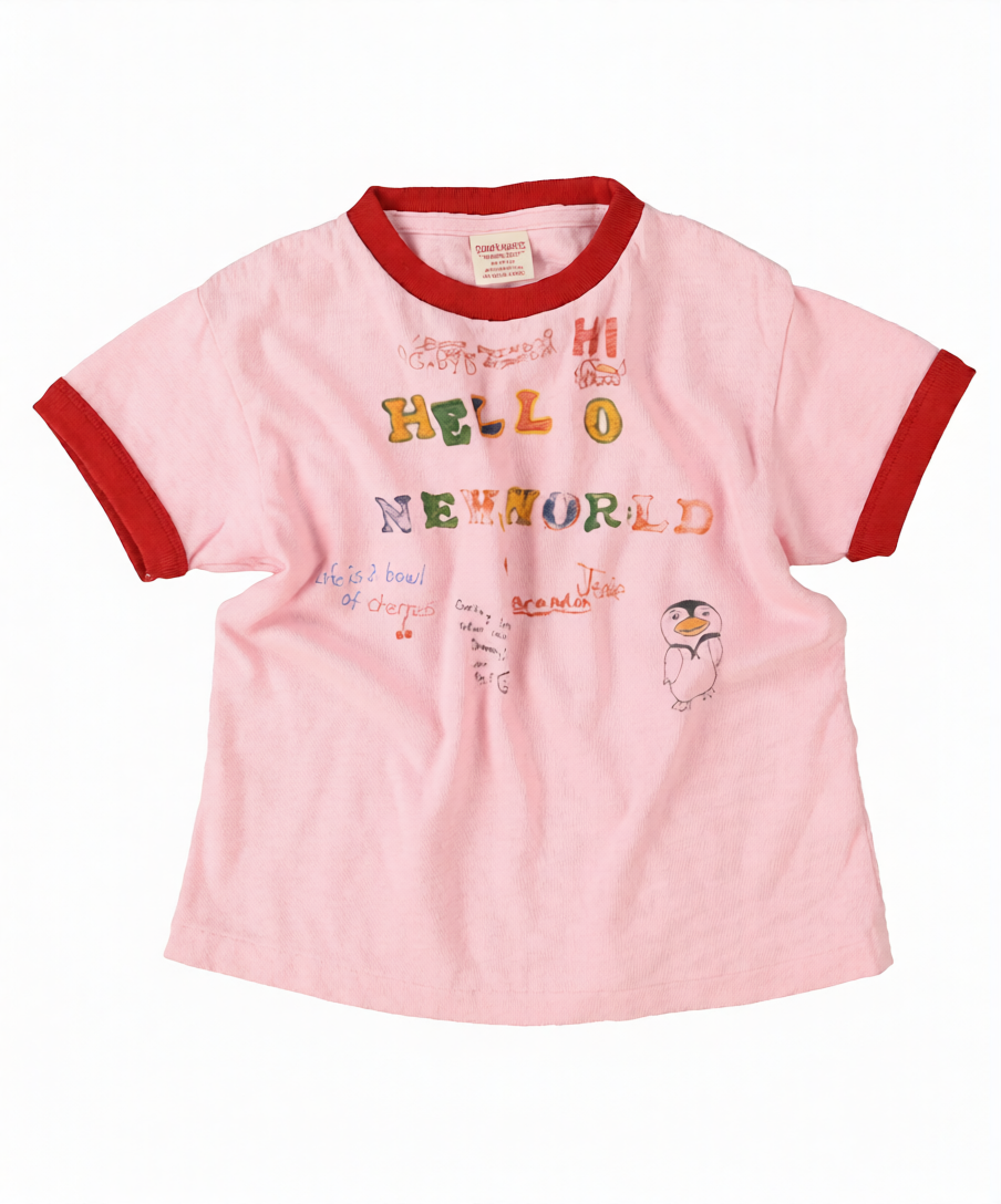 WORLD Ringer Tee