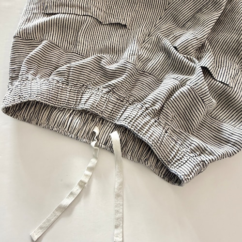 Balloon Hickory Stripe Linen Pants