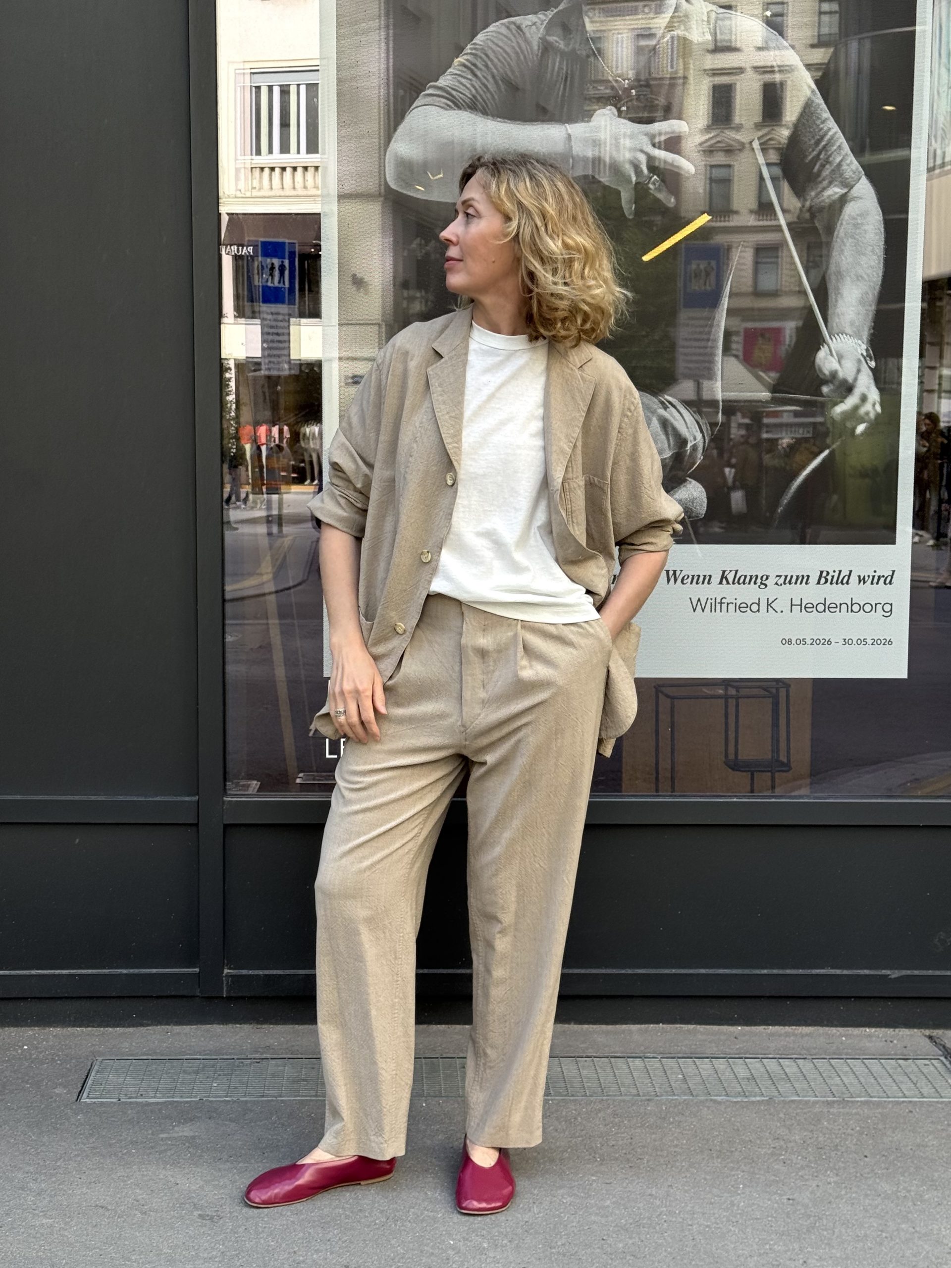HERILL Rigid Summercashmere Pants