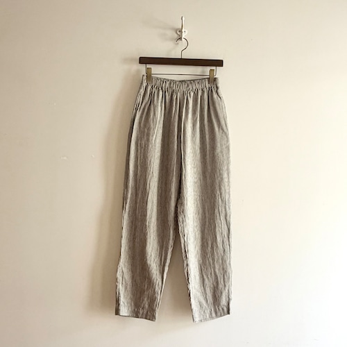 Balloon Hickory Stripe Linen Pants