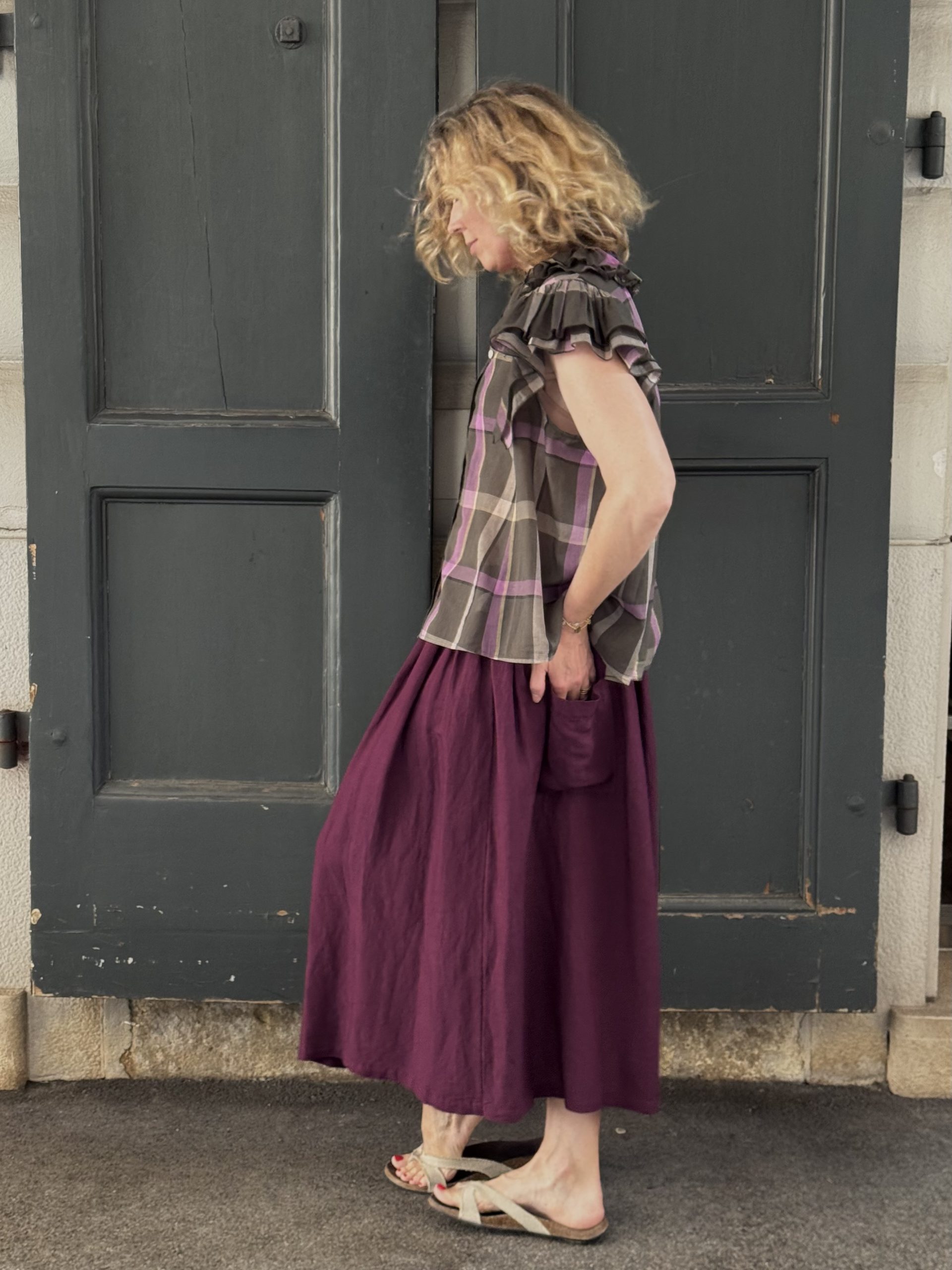 Bamboo Linen Skirt