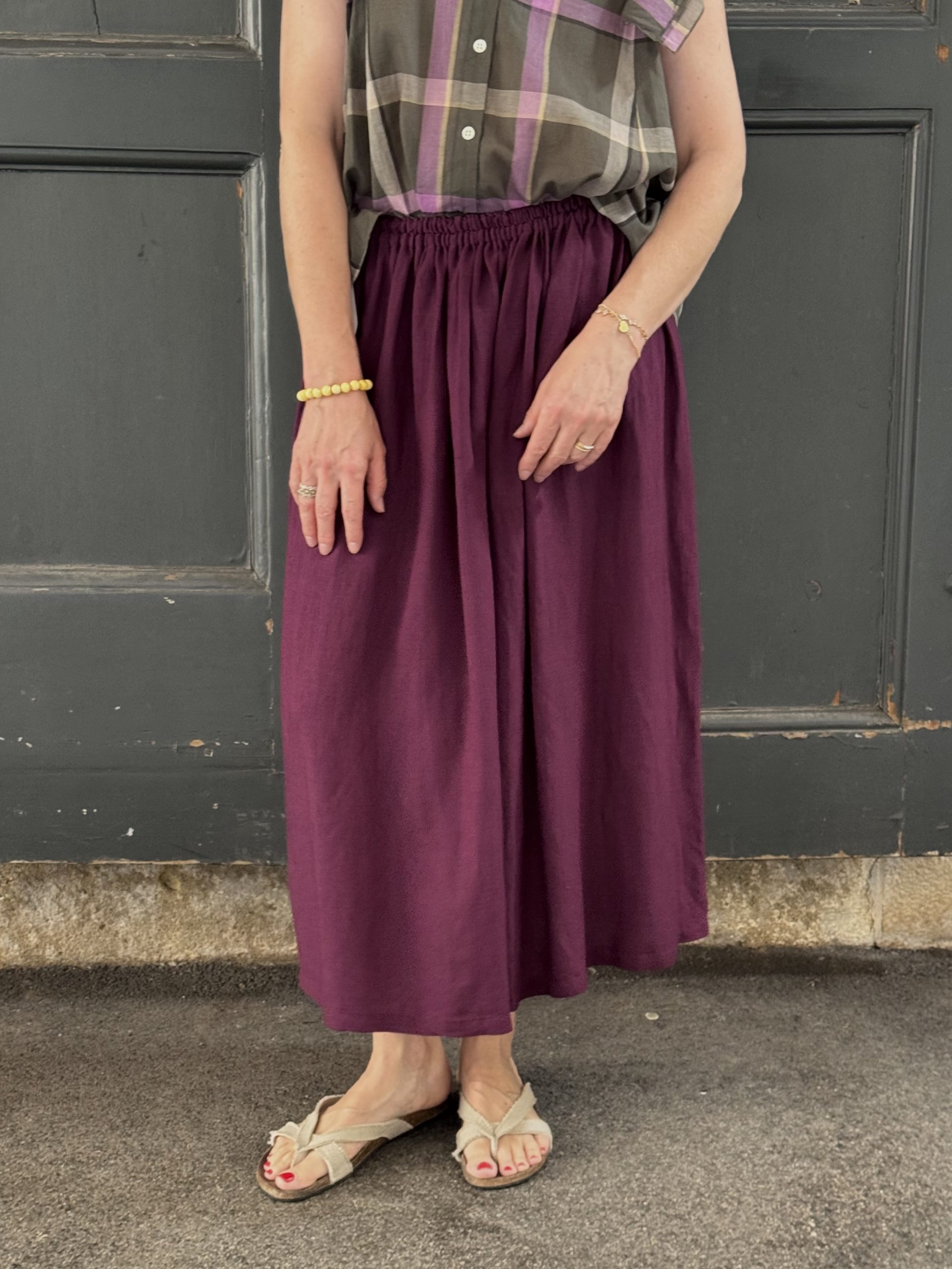 Bamboo Linen Skirt