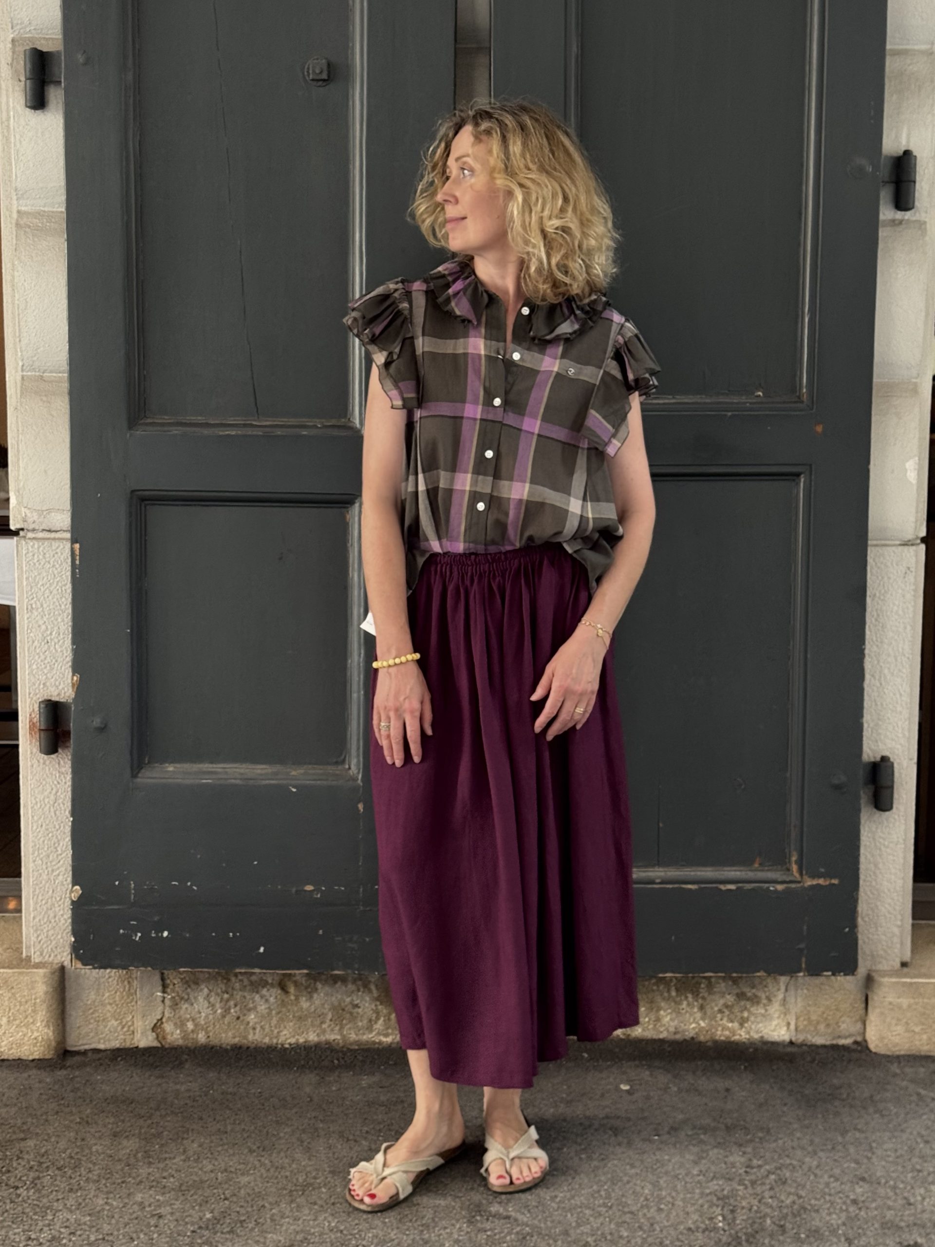 Bamboo Linen Skirt