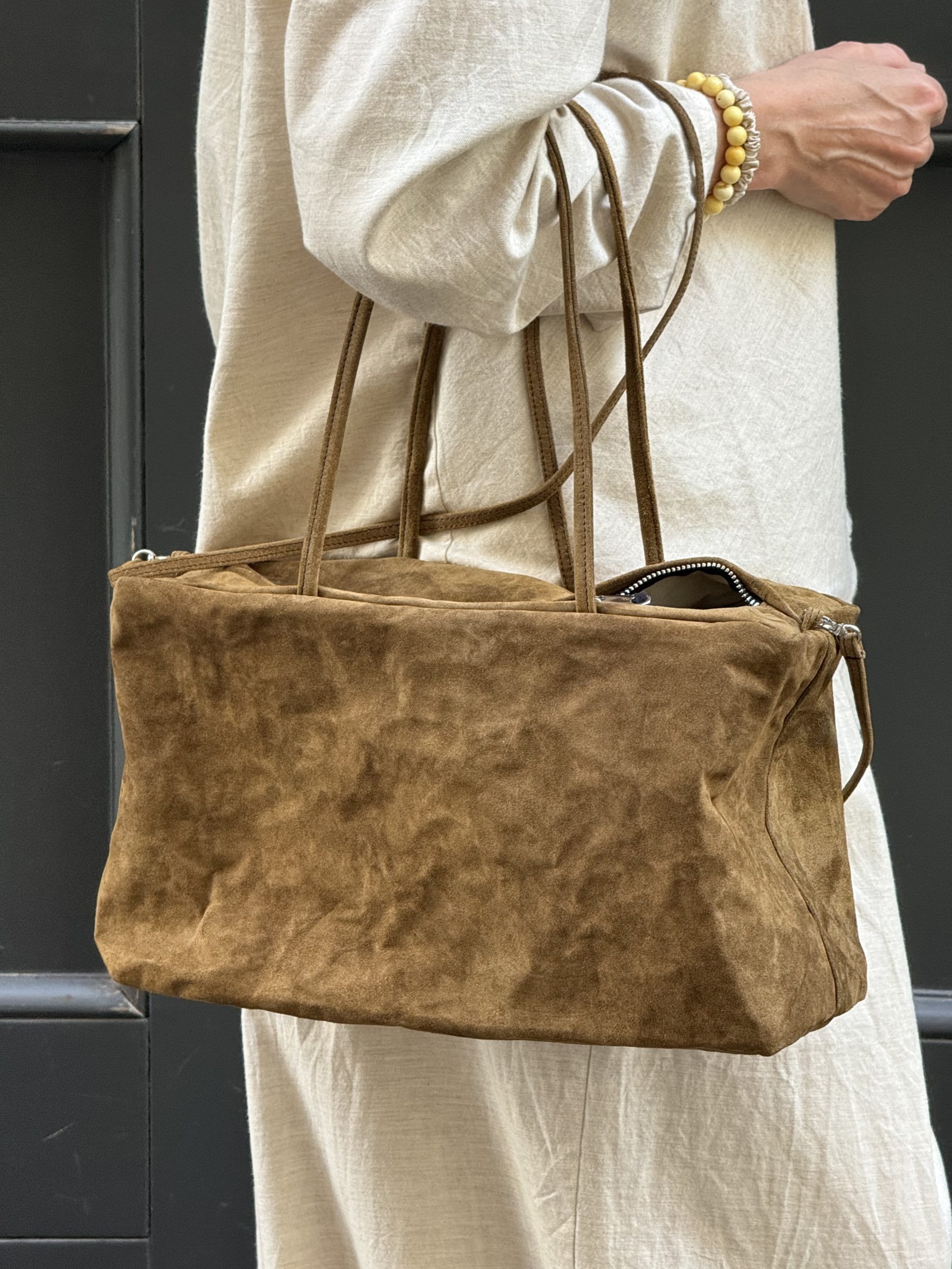ZILLA Suede Small Duffle Bag