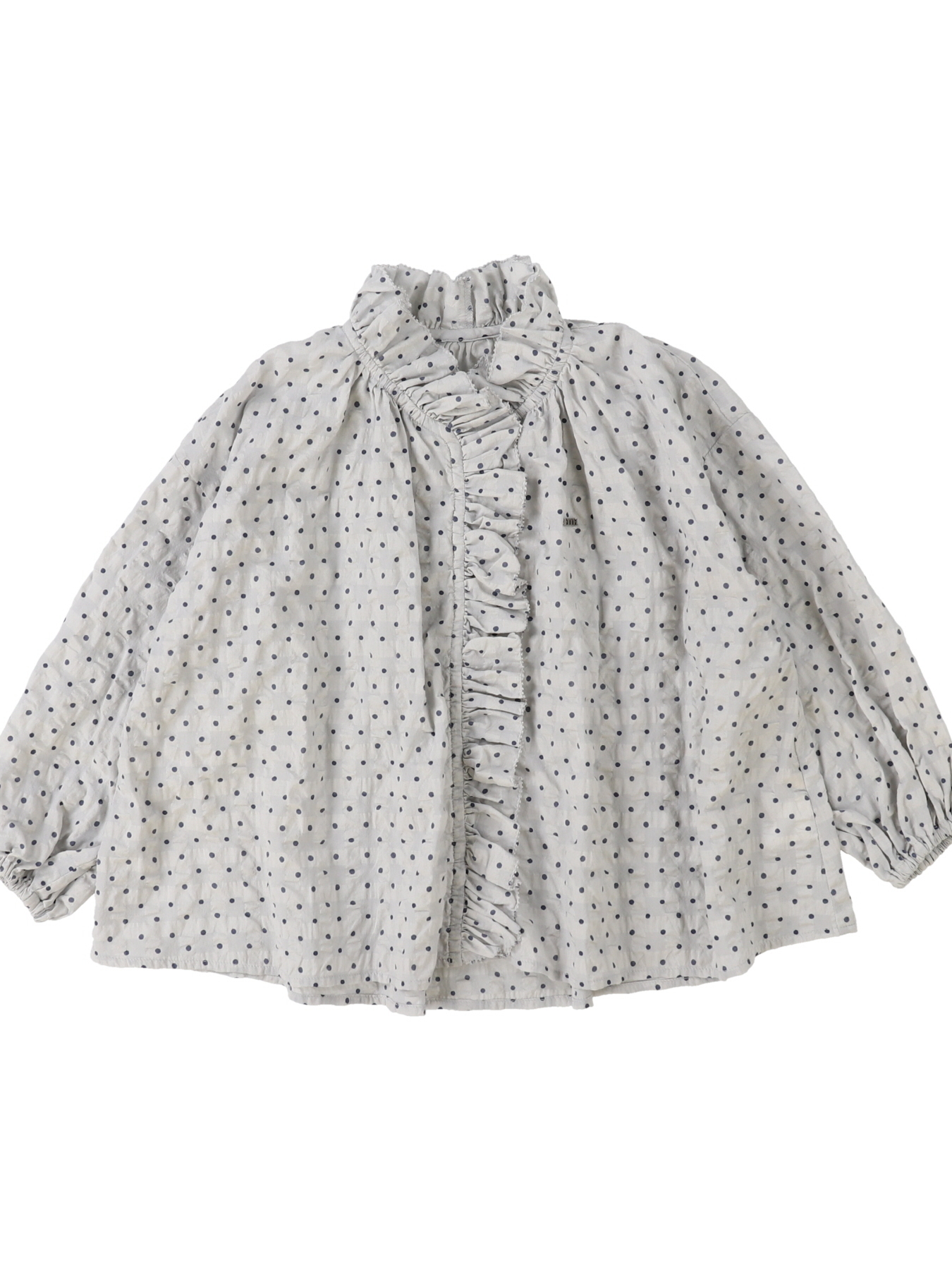 FITH Dot Ruffle Blouse