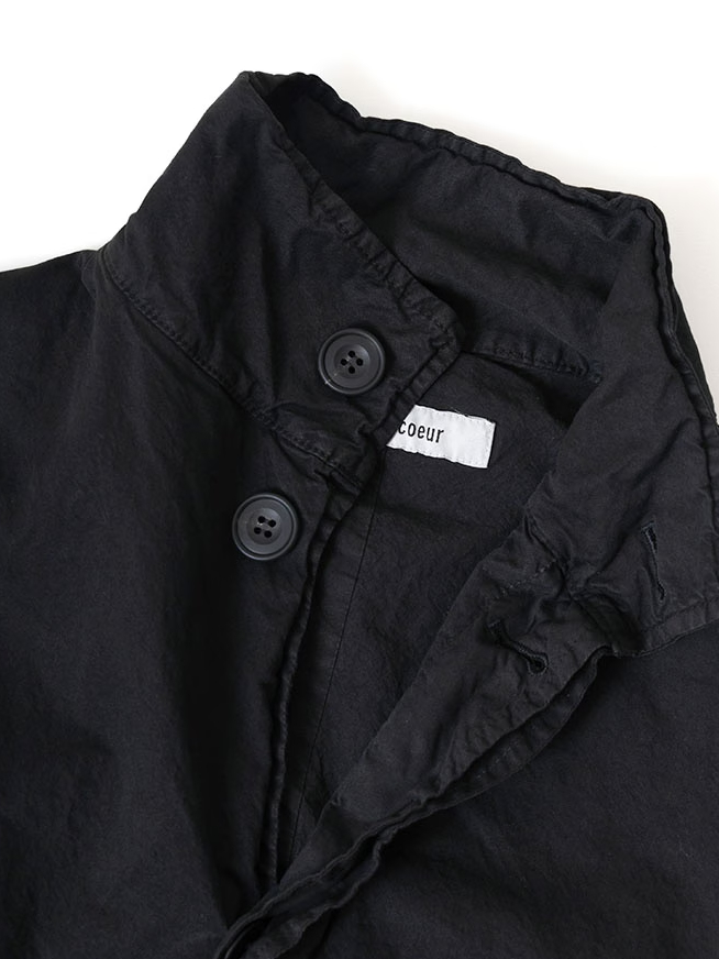 Veritecoeur Garment-Dyed Short Coat